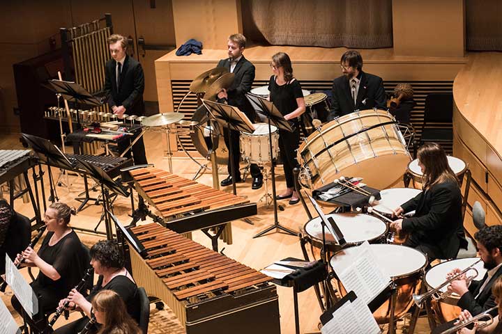 Wind Ensemble Percussion Section