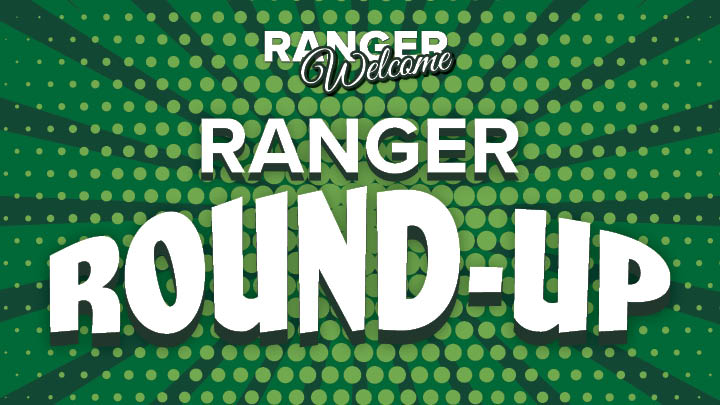 Image of green background with Ranger Roundup