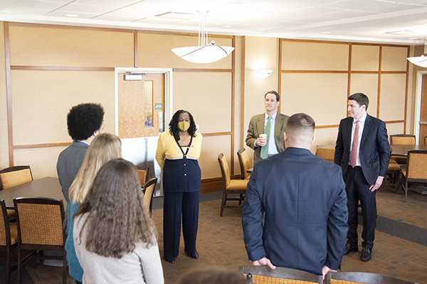 UW-Parkside Students met with members of the U.S. House of Representatives Select Committee.