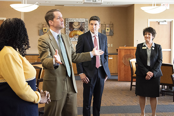 UW-Parkside Students met with members of the U.S. House of Representatives Select Committee.
