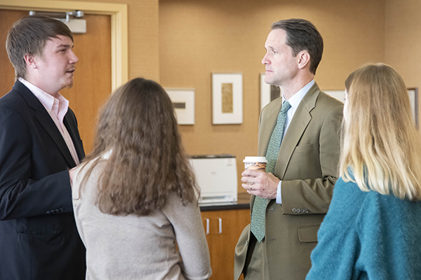 UW-Parkside Students met with members of the U.S. House of Representatives Select Committee.