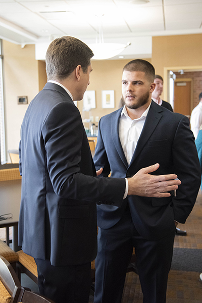 UW-Parkside Students met with members of the U.S. House of Representatives Select Committee.