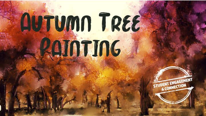 autumn tree painting