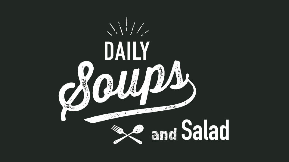 SOUP SALAD MR words Soup and salad