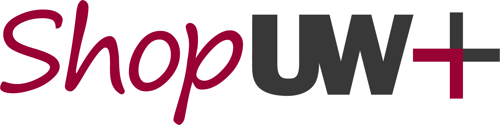 ShopUW+ logo