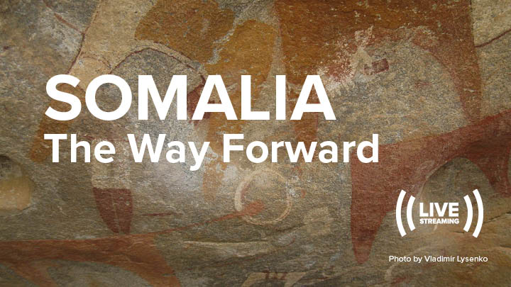Image of cave drawings with Somalia the way forward in copy