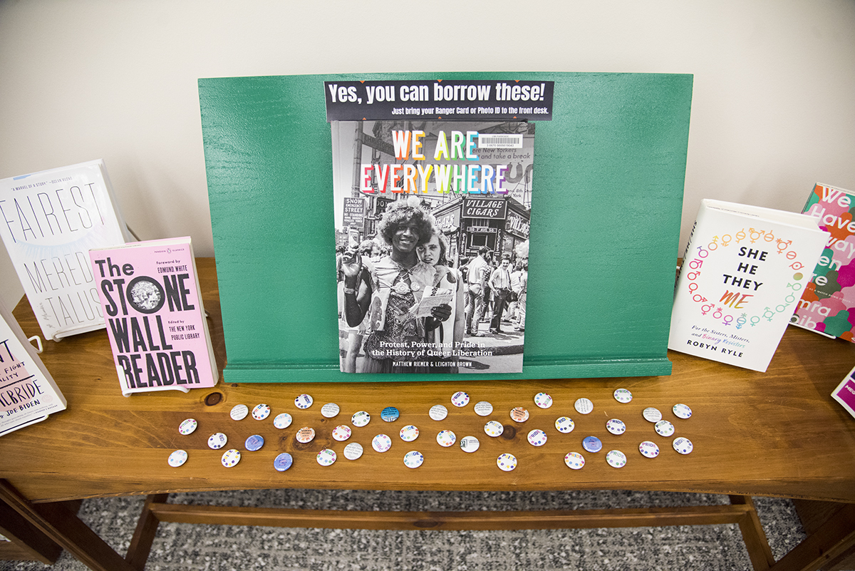 Books included in Pride Display