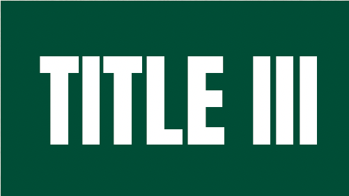 Title III Title III