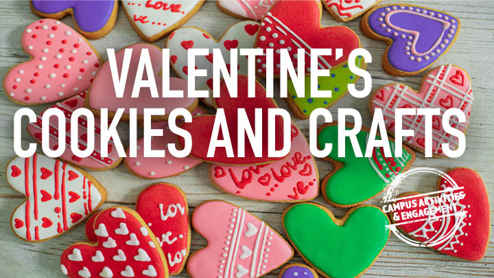Valentines cookies and crafts