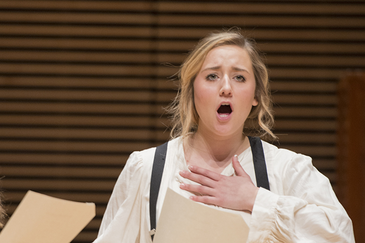 Web-music-opera vocal performance