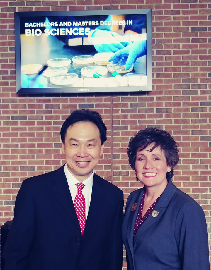 Alan Yeung, Foxconn; Debbie Ford, UW-Parkside