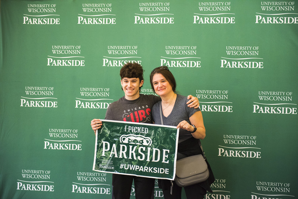 Students and families register celebrate Admitted Student Day