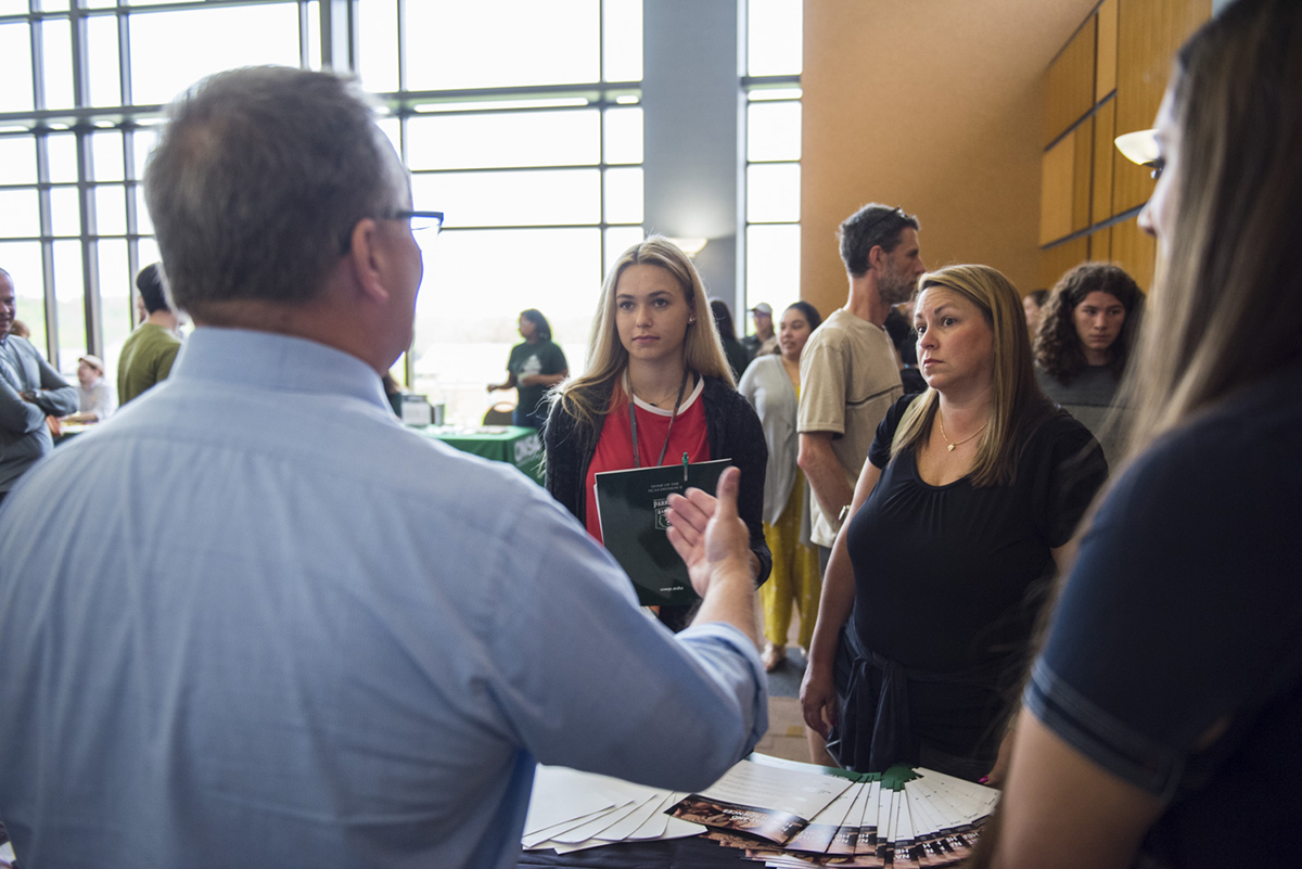 Resource Fair at Admitted Student Day