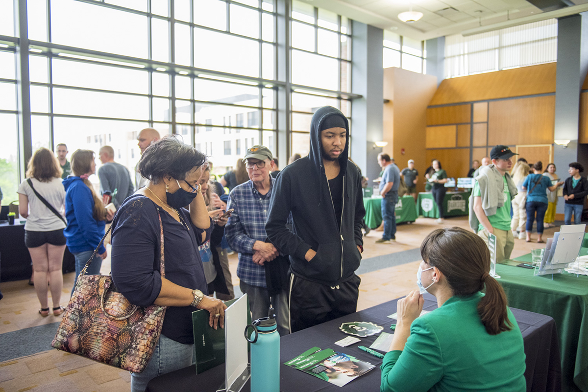 Resource Fair at Admitted Student Day