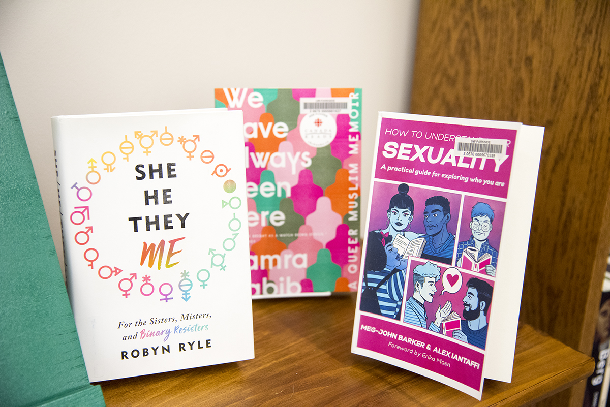 Books included in Pride Display