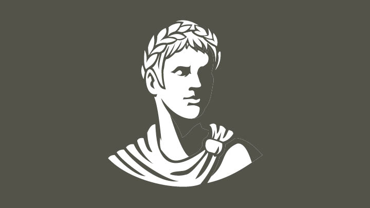 icon of a roman head sculpture