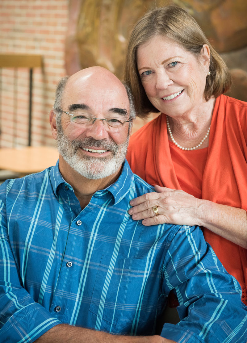 Mike and Sheila Falbo at Parkside