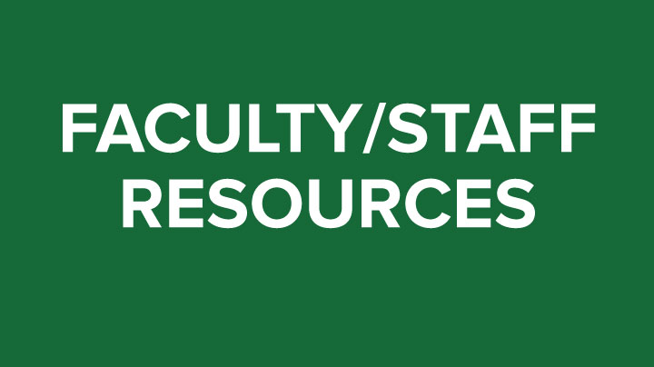 Faculty Staff Resources