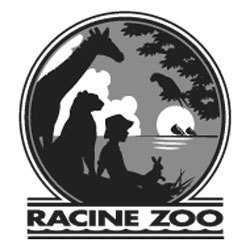 racine zoo logo blk wht