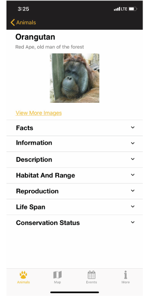 App Factory Racine Zoo Screenshot