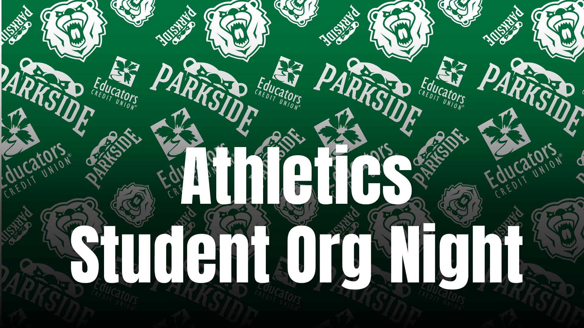 Athletics Student Org Nignt