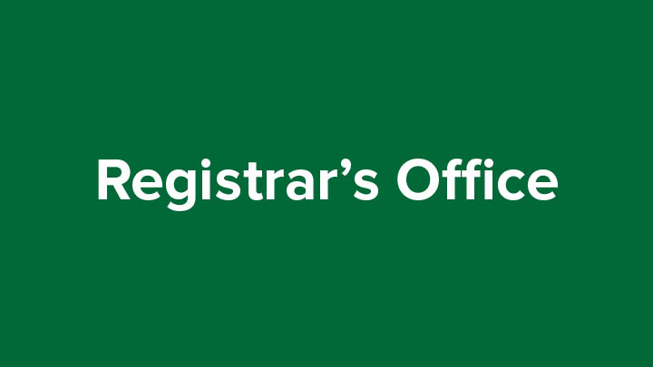 Registrar's Office