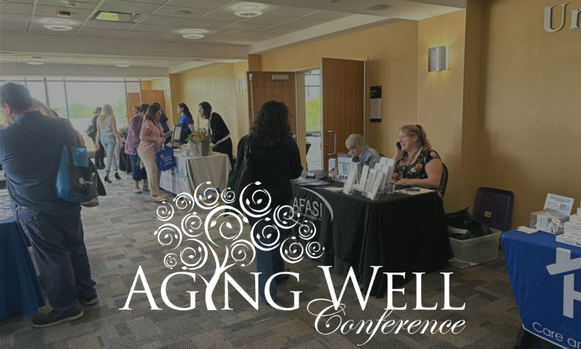 Aging Well logo no year