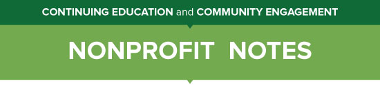 Nonprofit Notes Nonprofit Notes