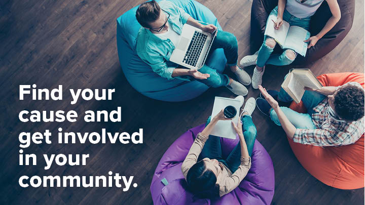 Students organize their plans to contribute positive change in their communities