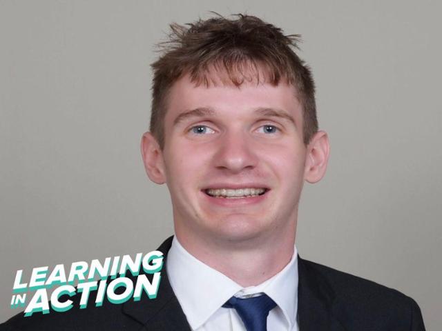 Headshot of UW-Parkside Student Aubrey Powers for Learning in Action story 2025