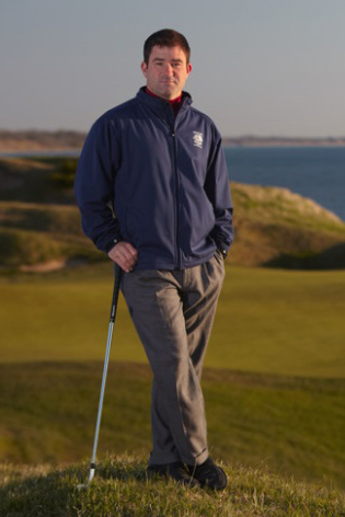 Image of Michael O&#39;Reilly on the golf course