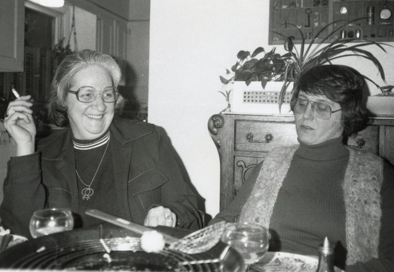 Image of Jeanne Arnold and Barbara Lindquist