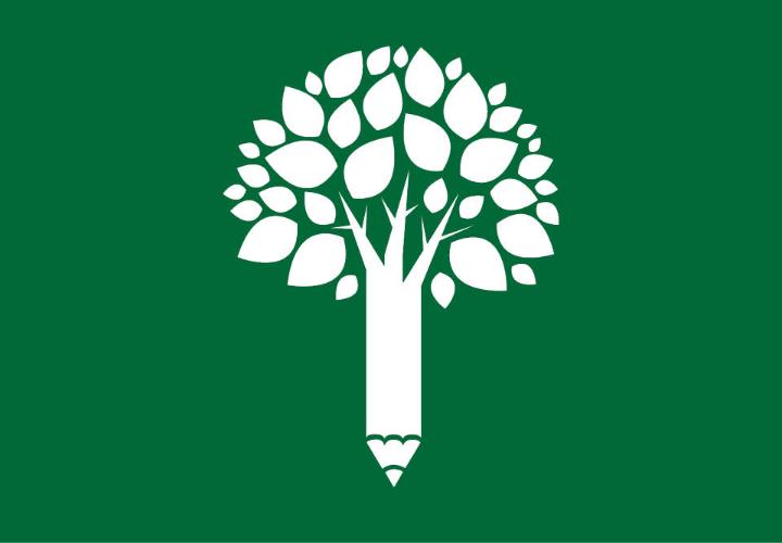 icon of a pencil tree