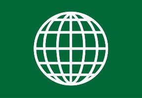 Icon of grid globe