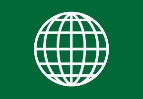 Icon of grid globe