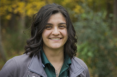Bianca Ruffolo. Image is of a woman smiling.