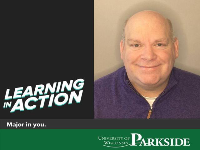 Learning in Action headshot of UW-Parkside student, Jason Zabel