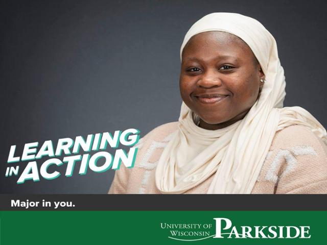 Learning in action photo for UW-Parkside Student, Boluwatife Hamzat