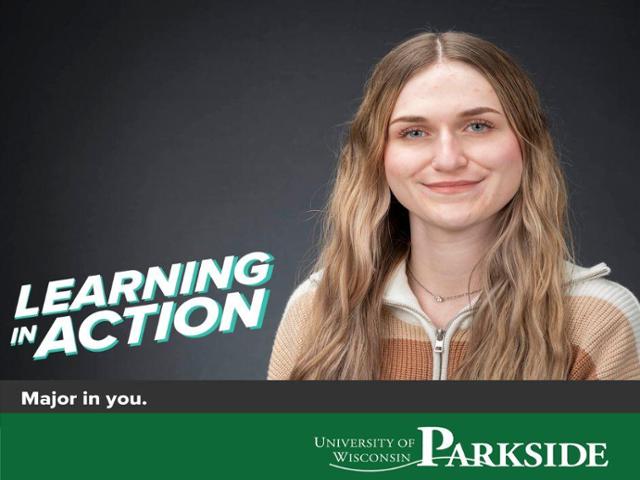 Learning in action photo for UW-Parkside Student, Emily Meyer