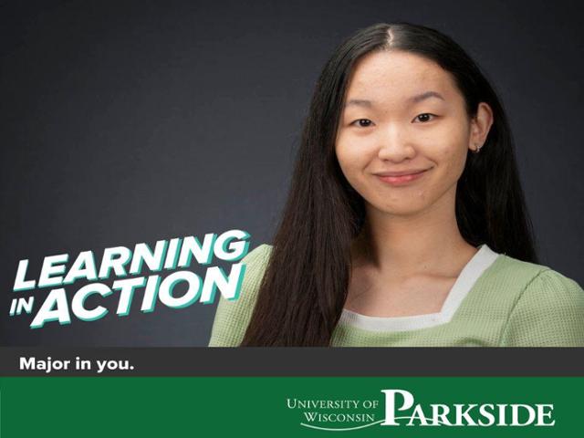 Learning in action photo for UW-Parkside Student, Jessica Cheng