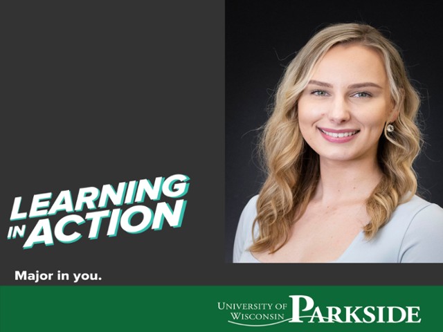 Learning in action photo for UW-Parkside Student, Justyna Slon