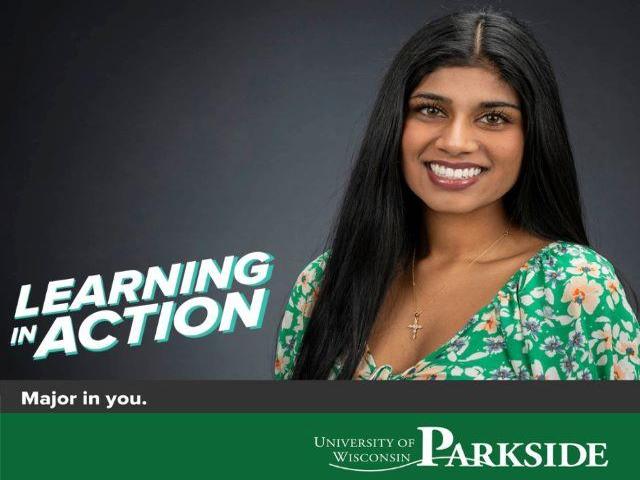 Learning in action photo for UW-Parkside Student, Rebecca Benjamin