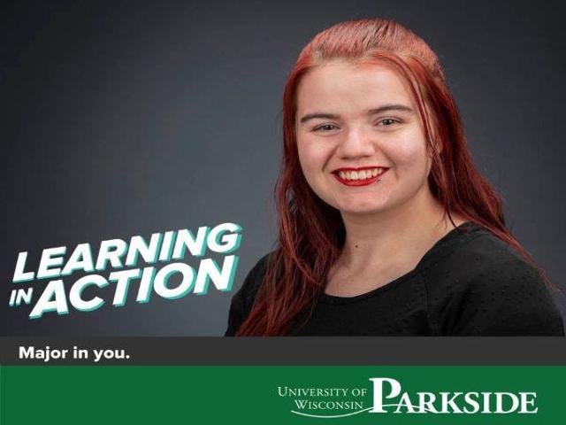 Learning in action photo for UW-Parkside Student, Sarah Sullivan
