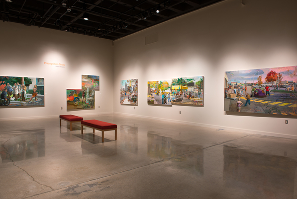 University of Wisconsin-Parkside Art Gallery dual shows for Lisa Truax and McMann.