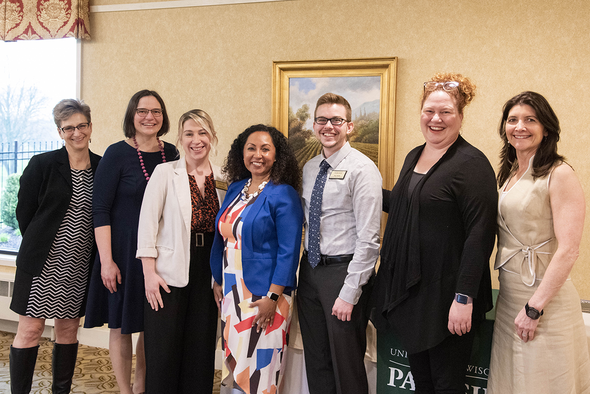 Staff from Alan E. Guskin Center for Community & Business Engagement and Speaker Deanna Singh