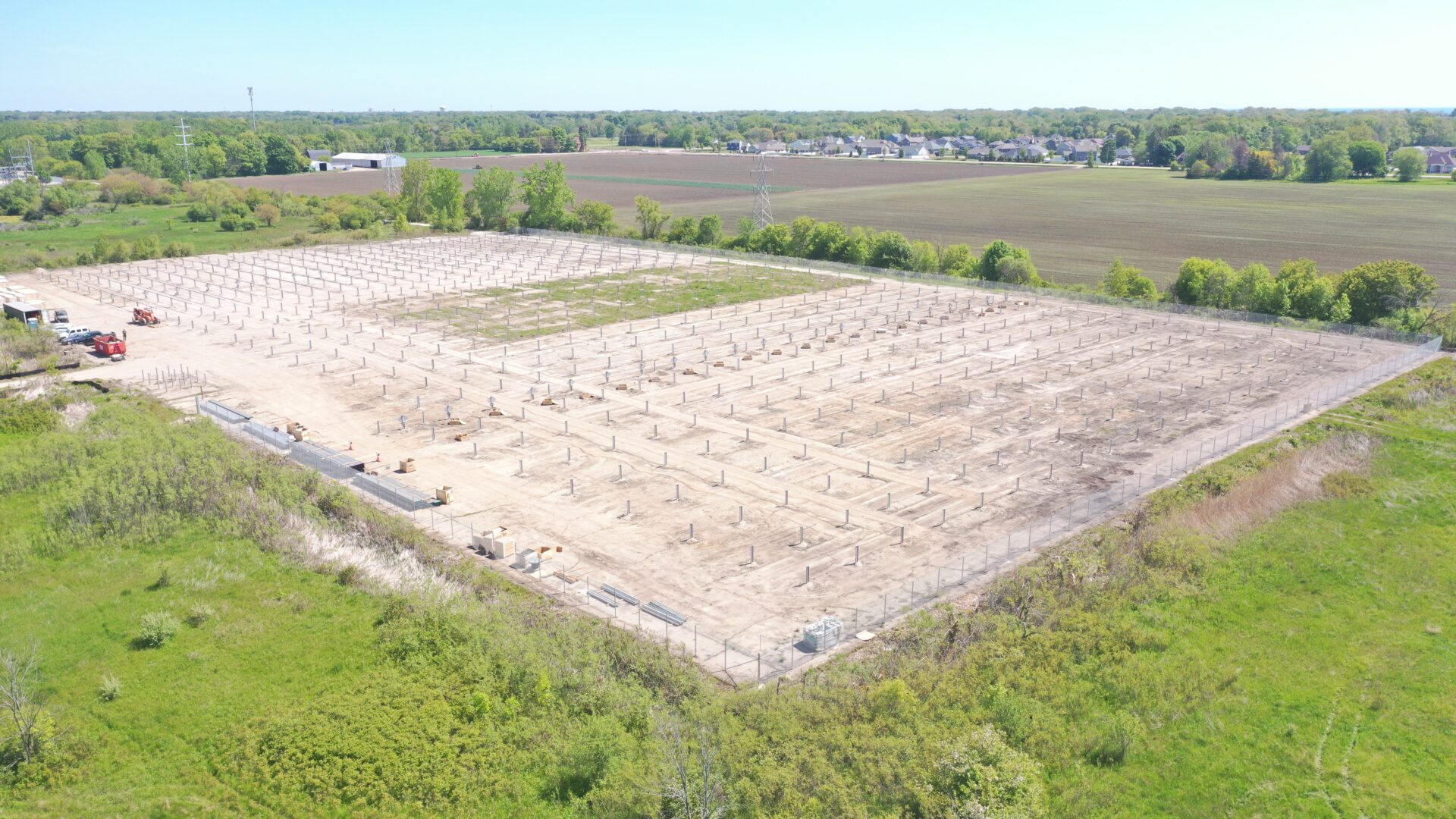 UW Parkside Solar Array Site. Photo by McKinstry