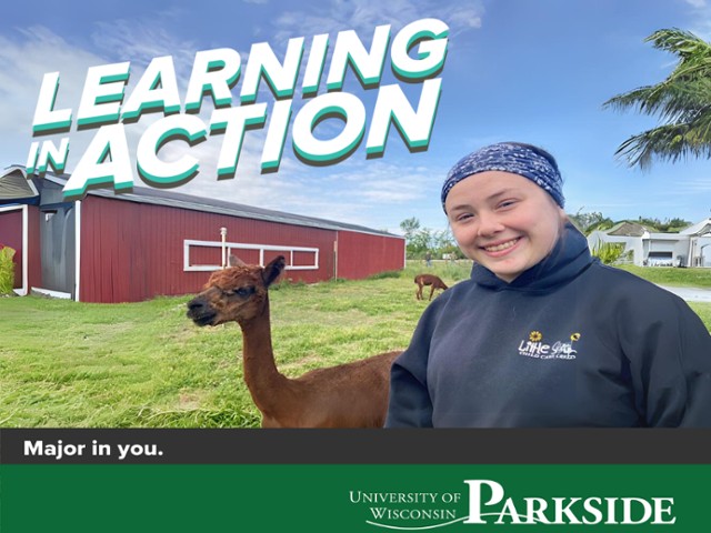 Learning in action photo for UW-Parkside Student, Madi