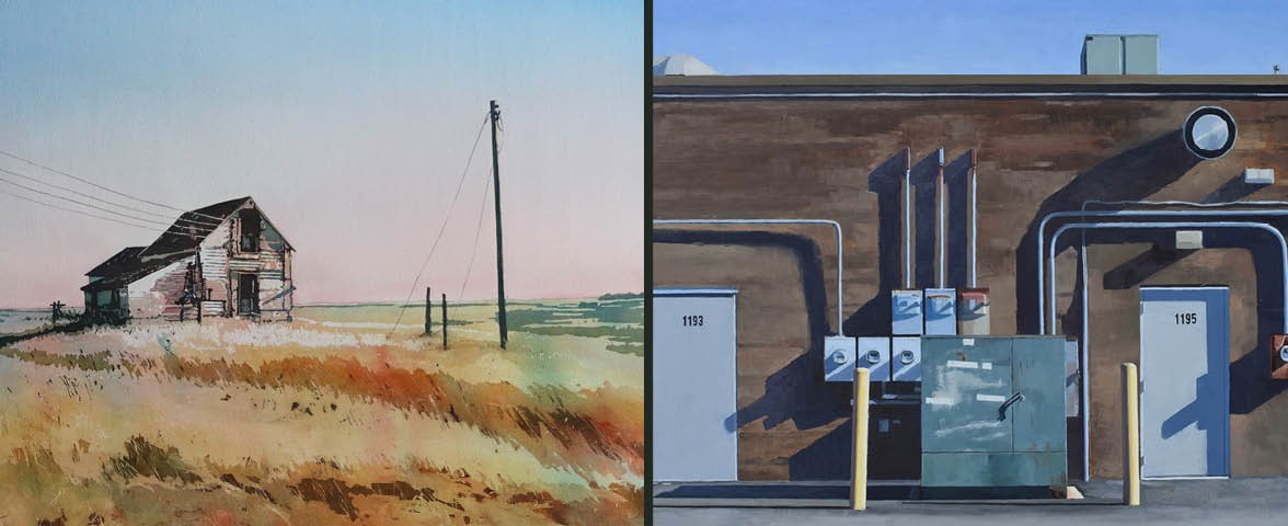 Landscapes: Carlotta Miller and Hans Habeger (Fine Arts Gallery).